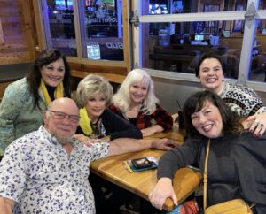 Morgan Fairchild Instagram - #OnMyWalk my cast joined my old friend Victor Raider-Wexler after our show of Always A Bridesmaid at @newtheatrekc for a bit of merriment! And food! #BeKind #HappyFall #ReachOut #MaskUp (mine is hanging there)! 🧡🐿️💛🍁🧡🍂💛🎃🧡🐿️💛🍁🧡🍂💛🎃🧡🐿️💛🍁🧡🍂💛🎃🧡