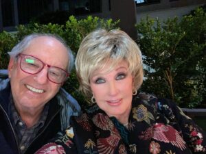 Morgan Fairchild Instagram - #OnMyWalk to dinner with my great friend, Norm Ornstein, and his fabulous wife, Judy! They’re in from DC& we had soooo much to talk about! Mask is on table & all tested before dinner. #BeKind #ReachOut Sending Love To You All💗🌷💗🥰💗🎉💗🥳🌷💗🥰💗🎉🙏🥳💗🌷🙏🥰💗🎉💗🥳