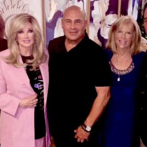 Morgan Fairchild Instagram - #OnMyWalk to Mark’s memorial today, hosted by my dear friend @jojoboy13 (center) with sister @cathrynhartt (L) & Mark’s sister  @carolynseilerhehir & her husband, Greg. I was so very touched by friends who came to honor Mark. #HugThoseYouLove💗🌷💗💔💗🥰💗🌷💗💔💗🥰💗🌷💗💔💗🥰💗🌷