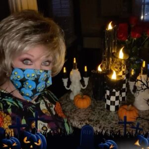 Morgan Fairchild Instagram - #OnMyWalk to #DayOfTheDead candles! I can keep posting #Spooky stuff for another couple of days! #Spirits #Ghosts #Ghouls #Scary Sending Love To You All🎃🧛🎃💀🦇🎃☠️🎃🐈‍⬛🎃👻🎃🧙‍♀️🎃💀🎃🧛🎃💀🎃🦇🎃🧛🎃☠️🎃🦇🎃💀🎃🧛🎃☠️🎃🦇🎃👻🎃🧛🎃💀
