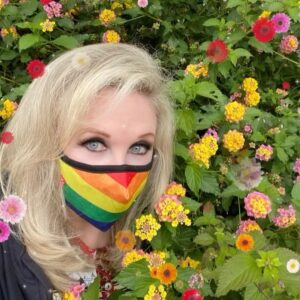 Morgan Fairchild Instagram - #OnMyWalk to wish all a #HappyPrideMonth My sister @cathrynhartt and I grew up in the theater. Many of our best friends have always been gay! #LoveIsLove #HappyPride #BeKind #ReachOut #MaskUp Sending Love To You All💗💙🧡🌷💜❤️🎉💛💚🥰💗💙🧡🌷💜❤️🎉💛💚🥰💗🧡🌷💜❤️🎉💛💚🥰💗💙