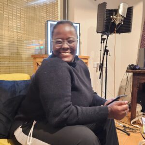 Msaki Instagram - More new music! 
💫 Last year I went to a @spotify x @colorsxstudios camp in Nairobi, Kenya with some of the best talent on the continent and in the African diaspora. I landed up in a room with the talented @karun.i.verse, @nnavymusic, @hendrick_sam. We made an EP together. I am super proud to be part of this and I love all of these songs so much. They got me in my 'you better back down before you get smacked down rnb & soul bag'. Have a listen , and please show them love if you don't follow them already. Enjoy the music! 🤍🫡
