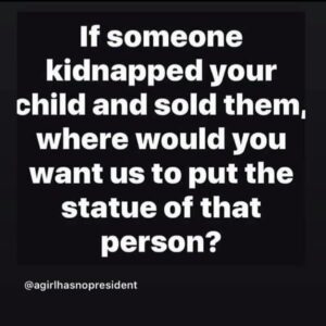 MyAnna Buring Instagram - Statues simply cannot matter more than lives. #blacklivesmatter