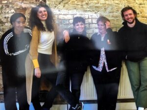 MyAnna Buring Instagram - Two more weeks on stage with these dreamboats. #MilkandGall is #MathildeDratwa’s FIRST play. I was so impressed with it when I first read it and had NO idea how it could be staged but @theatre503 amazing artistic director #LisaSpirling took it on and has crafted something wild and different and raw and fun. It’s pure joy to be doing theatre again and to be doing this play especially,  at this venue - if you too want to support new writing come along. ❤️