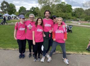 MyAnna Buring Instagram - Last week a bunch of gorgeous people across the UK completed the 5K #DoubleDash to raise funds for  @rnib - a charity supporting people living with  sight loss in the UK. If you want to learn more or support head over to their site 😘