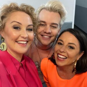 Myf Warhurst Instagram - Melbourne you made our hearts explode! Our biggest Bang On Live to date and hometown too. 🧡 

Thank you for coming to our Town Hall show, for dressing up, and for being the greatest community. We are so lucky. Thanks to beautiful @joelcreasey and @kitwarhurst for being our secret special guests!

It all feels like a dream. Here’s a few piccies to confirm it’s real. 

Brissie, you’re next! 🩷 Tickets for all remaining Bang On Live shows on sale now and going fast. Link in bio.