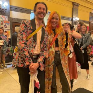 Myf Warhurst Instagram - Melbourne you made our hearts explode! Our biggest Bang On Live to date and hometown too. 🧡 

Thank you for coming to our Town Hall show, for dressing up, and for being the greatest community. We are so lucky. Thanks to beautiful @joelcreasey and @kitwarhurst for being our secret special guests!

It all feels like a dream. Here’s a few piccies to confirm it’s real. 

Brissie, you’re next! 🩷 Tickets for all remaining Bang On Live shows on sale now and going fast. Link in bio.