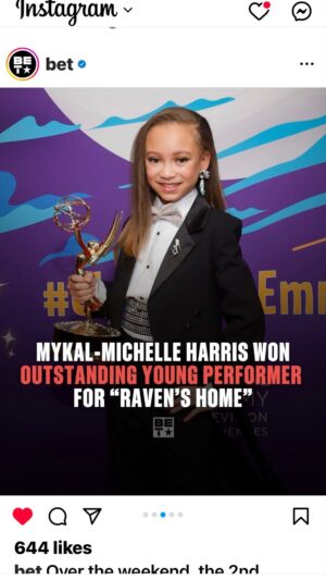 Mykal-Michelle Harris Thumbnail - 2.9K Likes - Top Liked Instagram Posts and Photos