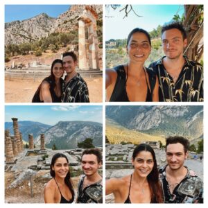 Myriella Kourenti Instagram - ⚡️
Δελφοί summer session (swipe->)
#bandmates #onvacation #myriellaj