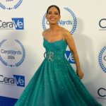 Núria Marín Instagram - Anoche fue un sueño ser la maestra de ceremonias junto a @lucloren de los #Cerawards. Qué lujazo de equipo, de compañero de escenario, de look… Os dejo unos pedacitos de lo que viví. 🥰 @cerave_es Lookazo de @yolancris