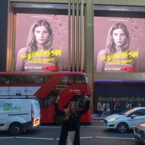 Nadia Parkes Instagram - Tomorrow!!!! This show comes out tomorrow! I feel really emotional about it. I wish I could be really cool about the fact that our faces are all over London right now, but we’re all a bit giddy inside and we just can’t wait to share this show with you ❤️‍🔥