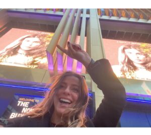 Nadia Parkes Instagram - Tomorrow!!!! This show comes out tomorrow! I feel really emotional about it. I wish I could be really cool about the fact that our faces are all over London right now, but we’re all a bit giddy inside and we just can’t wait to share this show with you ❤️‍🔥
