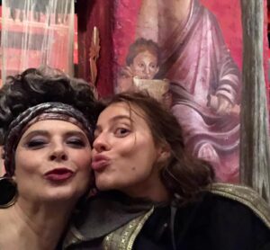 Nadia Parkes Instagram - Good Times New Roman....Domina out today in the US on @epix