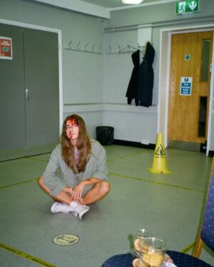 Nadia Parkes Instagram - No real blood was lost during the making of this bloody brilliant show