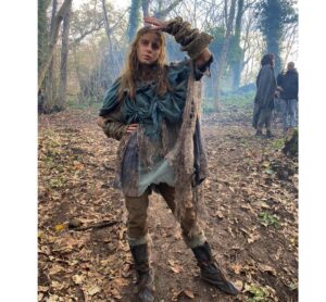 Nadia Parkes Instagram - Good Times New Roman....Domina out today in the US on @epix