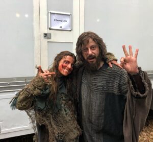 Nadia Parkes Instagram - Good Times New Roman....Domina out today in the US on @epix