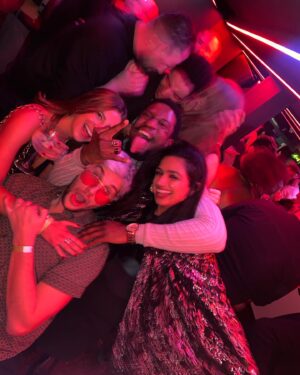 Nadia Parkes Instagram - Glorious people (boogying away 3 weeks ago today) 🥺