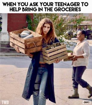 Nadia Hilker Instagram - The real reason...when some dude checking out my lady #repost #thewalkingdead