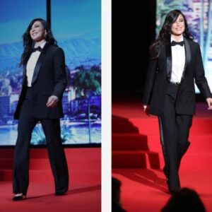 Nadine Labaki Instagram - Girl power 💥 @festivaldecannes #day1