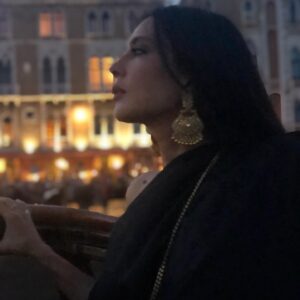 Nadine Labaki Instagram - Arrivederci Venice ! You ve been good to me! @labiennale #venezia76 #venicefilmfestival2019 #labiennaledivenezia2019 
@piaffboutique
