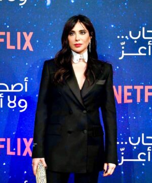 Nadine Labaki Instagram - From the launching event of “Perfect strangers” . It starts today on @netflixmena . Thank you @wissamsmayra @mayadahiraki @khaledmouzanar @georgeskhabbazofficial @monazakiofficial @diamand_abou_abboud @fouadyammine @eyadnassar71 @adelkaramofficialinsta @mariojrhaddad @gianluca_chakra  for this beautiful human adventure. Thank you @nemer_saade @arpi_atoyan @paolarebeiz @cartier @sarahsbag @rogervivier @cynthiasarkisperros for this touch of glam in these crazy times!