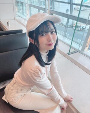 Nagisa Hayakawa Instagram - .
もこもこのキャップかわいい〜〜