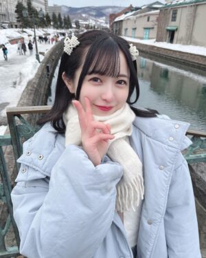 Nagisa Hayakawa Instagram - .
#小樽運河 とやら⛄️