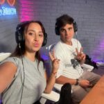 Naiara Awada Instagram - Entrevistando a @dalessiomauro_ en @fueradejoda @telefe