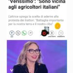 Naike Rivelli Instagram – #scioperoagricoltori @ornellamuti @verissimotv 
@tgcom24 
@il_gigante_buono14 
@diegopadula @germanohr 
@codacons_official @andreadicarlo @masterchef_antonio @flaminia_cruciani @incantevoledani