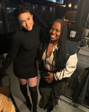 Naima Mora Instagram - To all my beautiful friends …. THANK YOU for helping me celebrate my second 35th Birthday!!!!

Special thanks to @ishaebworld (we didn’t get our organic shot 😩) and @mylongstoryshort for hosting us all!!!! 

And thank you @nonchalantlabel for dressing me! I adored this dress!!!