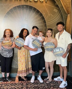 Nakia Burrise Instagram - We escaped …we did it!
#family #fun #escaperoom #nakiaburrise #nakiasfamily