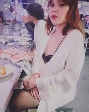 Nakkiah Lui Instagram - Thank you to @hermes for the incredible dinner before I dive into a very long work hibernation.

I still can’t get over this divine @bearepark dress! Thank you so so so much 🤍🤍🤍🤍

❤️ to @sarahtammer for hmua