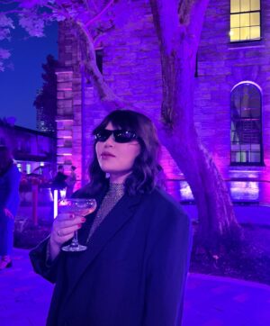 Nakkiah Lui Instagram - had the best night wandering around in my too dark shades and dancing to @florenceandthemachine,
All the thanks to @emmalewisham ! thank you for having me! I am also seriously obsessed with the 72 hydration crème and the plumping mask 😍😍

📸 @chloepaulphoto ❤️❤️
📸 @kittycallaghan ❤️