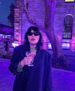 Nakkiah Lui Instagram - had the best night wandering around in my too dark shades and dancing to @florenceandthemachine,
All the thanks to @emmalewisham ! thank you for having me! I am also seriously obsessed with the 72 hydration crème and the plumping mask 😍😍

📸 @chloepaulphoto ❤️❤️
📸 @kittycallaghan ❤️
