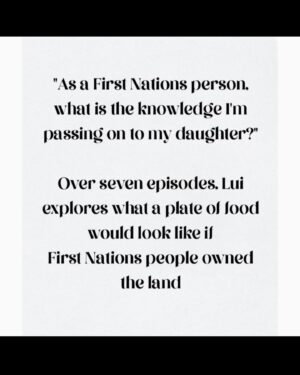 Nakkiah Lui Instagram - FIRST EAT is a podcast based on the question: what would our dinner look like if First Nations people owned the land. 

It was a question that came from being pregnant with my first child and wanting to know how will I nourish them and sustain them in a way that empowers them and makes them strong. The question took me on a journey around the world talking to so many different people about so many things like sovereignty, culture, land ownership, First Nations economies, farming, myth making and love. 

Our meals are symbolic of who we are, our values and the stories we tell. I hope FIRST EAT nourishes your mind and soul like I hope it did mine when making it.

I’m really proud of this one. Thank you to SO SO SO many people making it @nicolacharvey @misstap and so many more!

Listen now for free at @audible_au