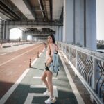 Nam Gyu-ri Instagram - 잠수교 동작대교 매봉산. daily exercise 🏃‍♀️💨 오늘도 시간을 소중히 🍀🌈❤️