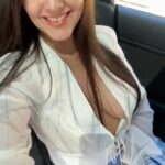 Nana Gouvea Instagram – Let’s take a ride! #nanagouvea #outfitoftheday #outandabout #newyorkcity #whitenails #orangelips #blueoutfits #heels #longhair #greeneyes #smile #sorria #passeando #bananarepublic