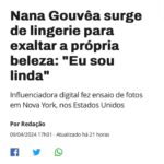 Nana Gouvea Instagram – Thank you @gqbrasil and @gq for the article! Love you 💋💖🙏🏼 Obrigada a #gqbrasil e #gq pela matéria! Amo vcs! ❤️❤️❤️ #nanagouvea #beleza #autoestima #confiança #amorpróprio #beauty #selflove #confidence #lingerie #longhair #naturalbeauty #belezanatural #gorgeous #deusa #goddess