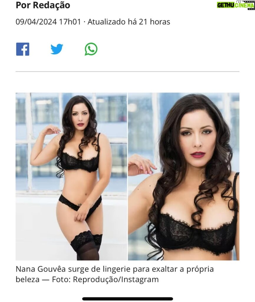 Nana Gouvea Instagram - Thank you @gqbrasil and @gq for the article! Love you 💋💖🙏🏼 Obrigada a #gqbrasil e #gq pela matéria! Amo vcs! ❤️❤️❤️ #nanagouvea #beleza #autoestima #confiança #amorpróprio #beauty #selflove #confidence #lingerie #longhair #naturalbeauty #belezanatural #gorgeous #deusa #goddess