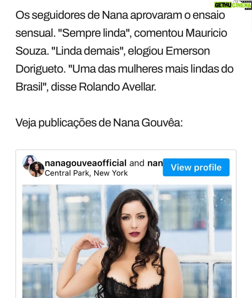Nana Gouvea Instagram - Thank you @gqbrasil and @gq for the article! Love you 💋💖🙏🏼 Obrigada a #gqbrasil e #gq pela matéria! Amo vcs! ❤️❤️❤️ #nanagouvea #beleza #autoestima #confiança #amorpróprio #beauty #selflove #confidence #lingerie #longhair #naturalbeauty #belezanatural #gorgeous #deusa #goddess