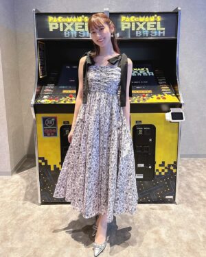 Nanami Yamashita Instagram - 今日のDivermyイベントのお洋服♡🦢
ワンピースは @snidel_official ！