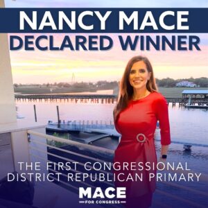 Nancy Mace Instagram - We did it - You, Lowcountry voters did it! A thousand times over - THANK YOU!🇺🇸

#LowcountryFirst