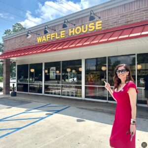 Nancy Mace Instagram - Election Day pit stop for lunch ... in true Team Mace fashion!

#LowcountryFirst #smothered #covered #chunked