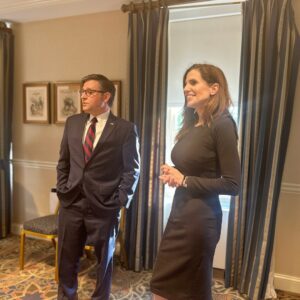Nancy Mace Instagram - Thank you Speaker Johnson - he’s got more integrity than any Speaker in recent history - and the DC swamp could use more of it! 🇺🇸🇺🇸🇺🇸