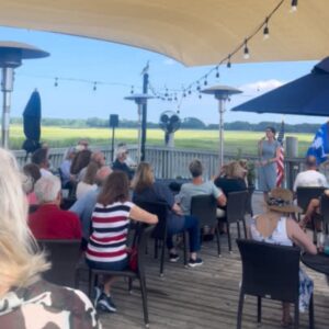 Nancy Mace Instagram - Great turnout and even better conversations at our Beaufort & Hilton Head Island rallies yesterday! 🇺🇸

We need everyone to get out and VOTE on Tuesday. 

#LowcountryFirst