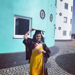 Nandini Sree Instagram - Officially holding my second masters! 🥹

This was an experience I didn’t know I needed in life.. it was much more than the classrooms and the subjects… moving countries.. unlearning, relearning, discovering friendship, love, life and more than anything else discovering myself.. pushing my limits…(Will I do it again? Probably not anytime soon! 😂)

It hasn’t been the easiest or the most comfortable journey.. but definitely life changing and something I’ll hold onto for life… 

and now I can’t wait to come back home ❤️!

@laxzmi  thank you babe for being there to share this day with me and for just being there always.. love youu!!!😘🤗

@universityofeastlondon