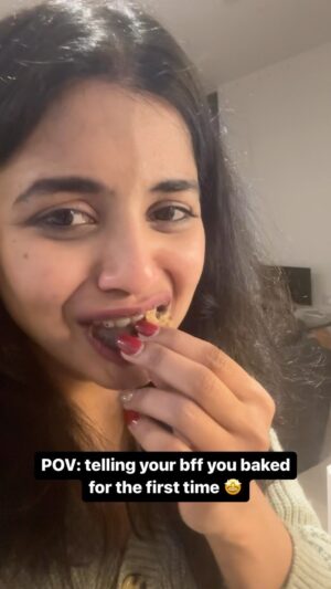 Nandini Sree Instagram - When you’re more proud of the bread you baked than the MBA you finished today!!!🥹🥳

In my defence bread thinnam MBA thinnan patillallo😬!