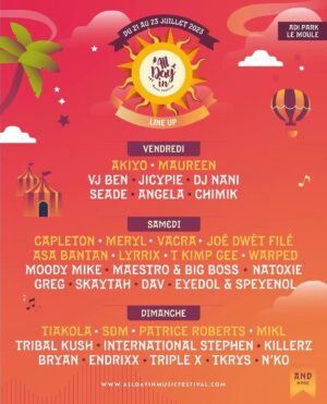 Nani Trinidade Instagram - Bien arrivée en Guadeloupe pour mixer sur ce magnifique festival @alldayinmusicfestival #dj #djette #music