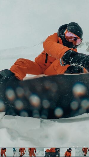 Nani Trinidade Instagram - Petit vlog de mon week end au 2 Alpes encore merci à @venosc.sports.les.2.alpes pour cette magnifique planche un plaisir de rider avec 🙏🏾💋 #2alpes #snowpark #snowboarding
