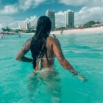 Nani Trinidade Instagram – Well done is better than well said .. #sxm #mulletbay #beachvibes #tattoos
